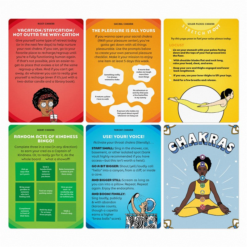 Chakras Activity &amp; Oracle Deck