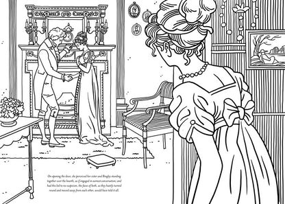 Pride and Prejudice: Classics Coloring