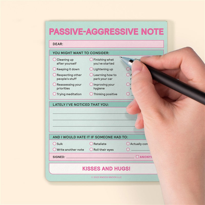 Passive Aggressive Nifty Note (Second Edition)
