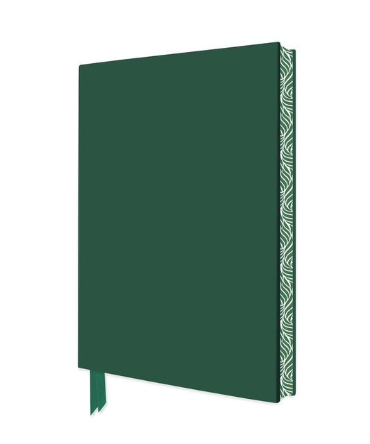 Racing Green Artisan Notebook (Flame Tree Journals)