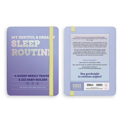 My Sleep Routine Guided Weekly Tracker &amp; Zzz Habit-Builder