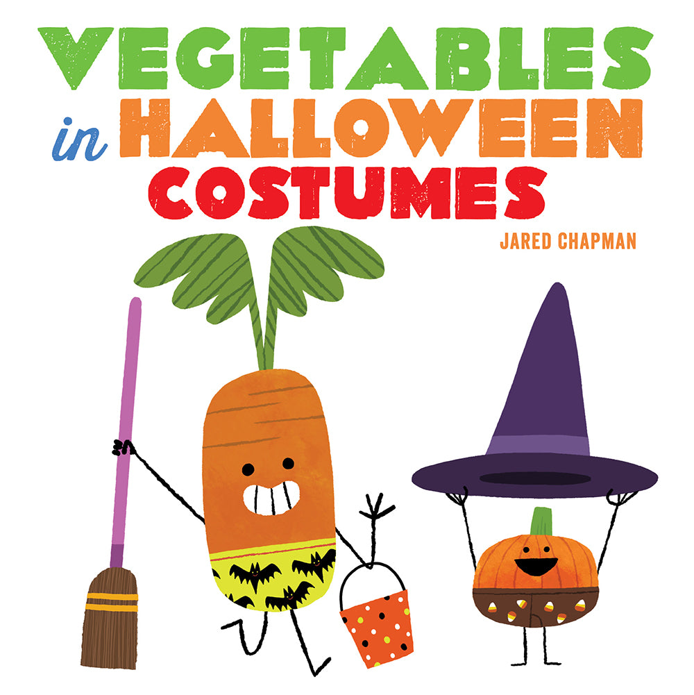 Des légumes dans des costumes d'Halloween