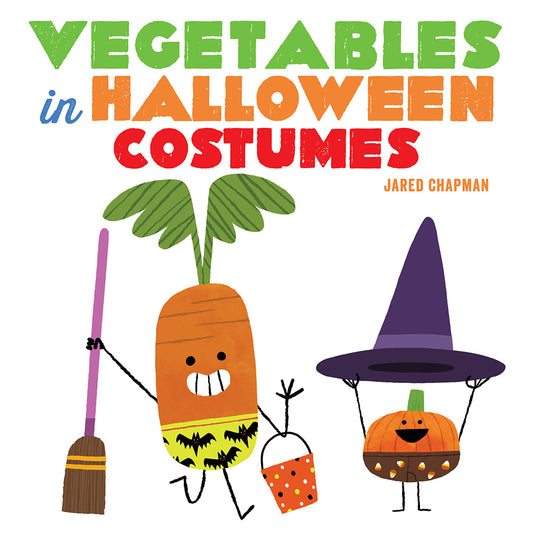 Des légumes dans des costumes d'Halloween