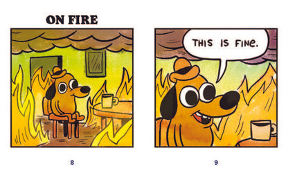 This Is Fine Talking Figurine