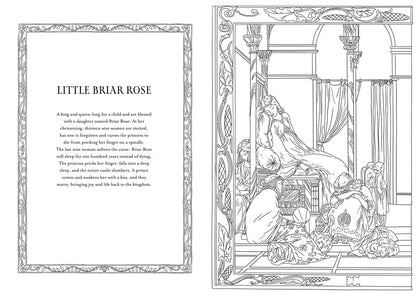 Grimm's Fairy Tales: Classics Coloring