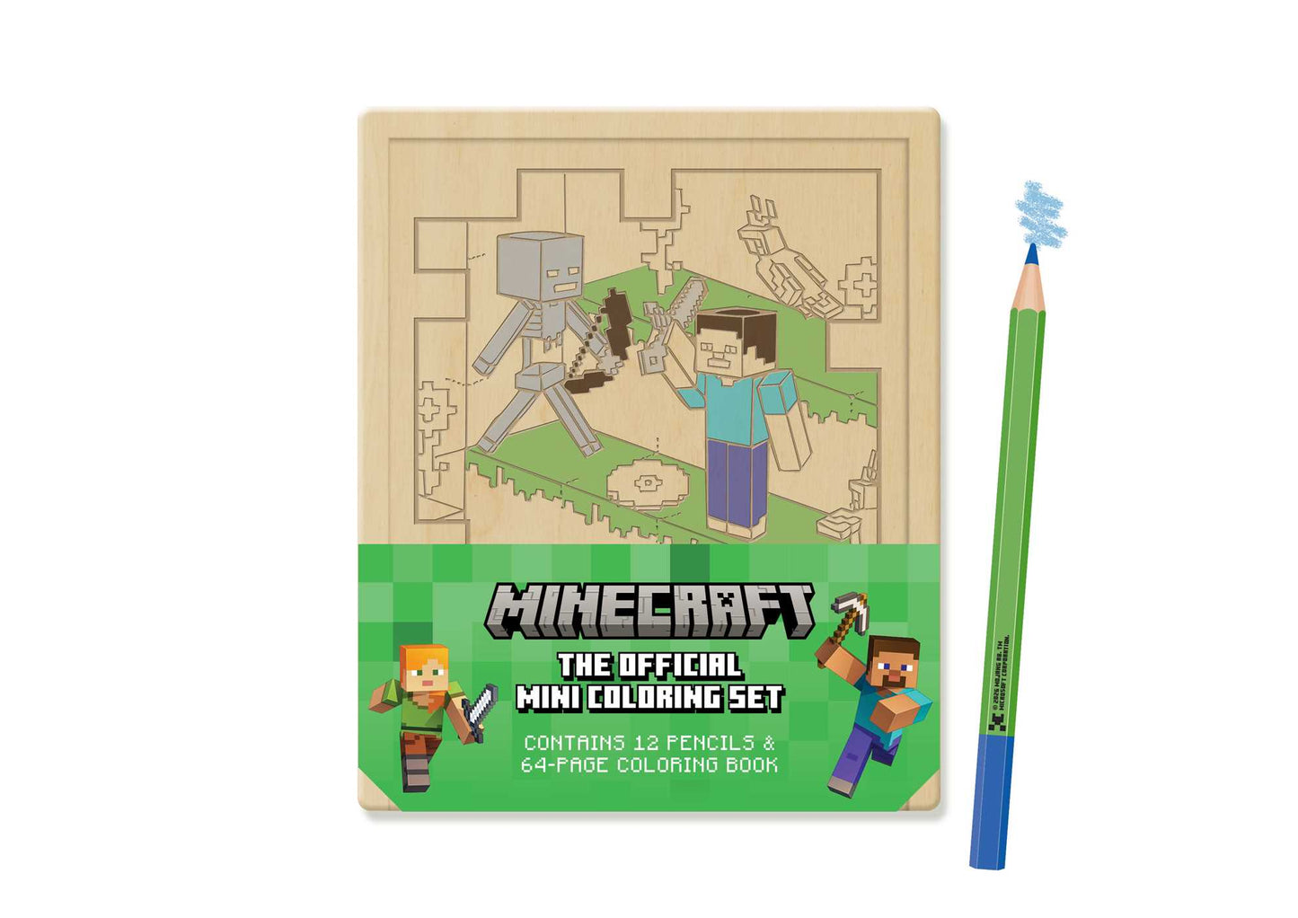 Minecraft: The Official Mini Coloring Set