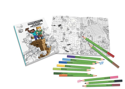 Minecraft: The Official Mini Coloring Set
