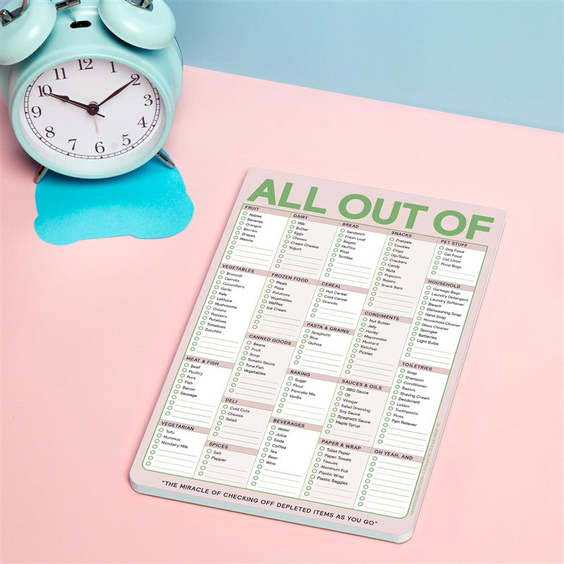 Knock Knock All Out Of Pad with Magnet (Dusty Rose)