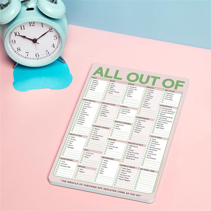 Knock Knock All Out Of Pad with Magnet (Dusty Rose)