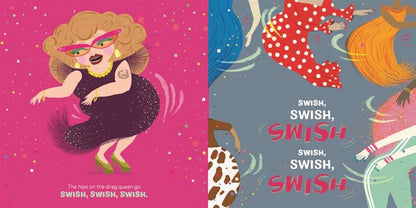 Les hanches de la Drag Queen font Swish, Swish, Swish