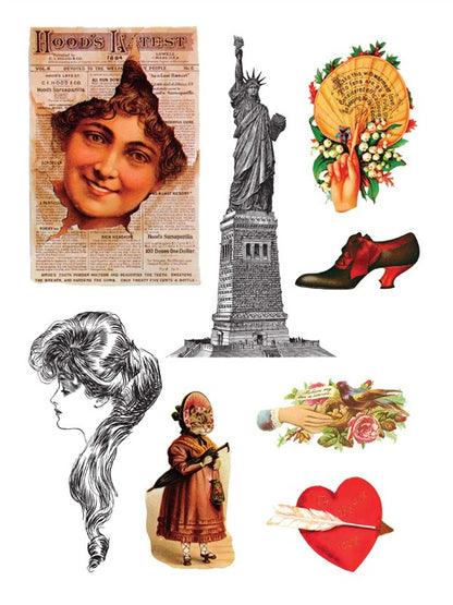 Victorian Junk Journal Cutouts