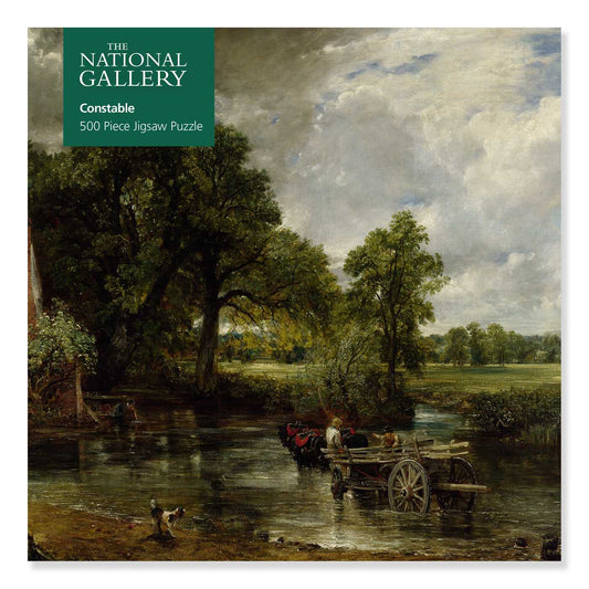 Puzzle adulte National Gallery : John Constable : La charrette de foin (500 pièces)