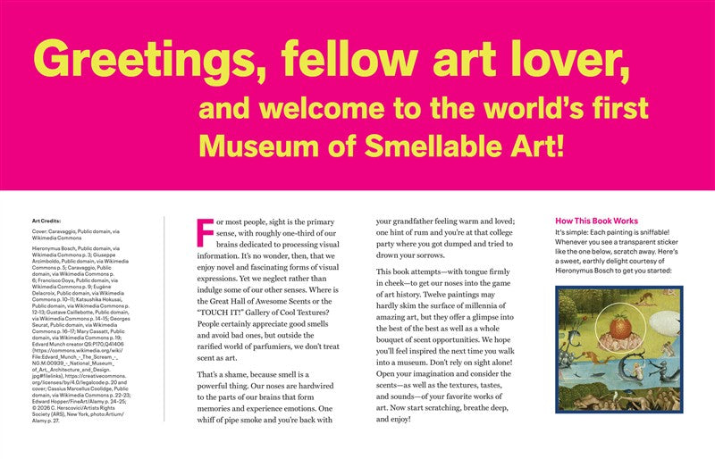 Scratch and Sniff Art History