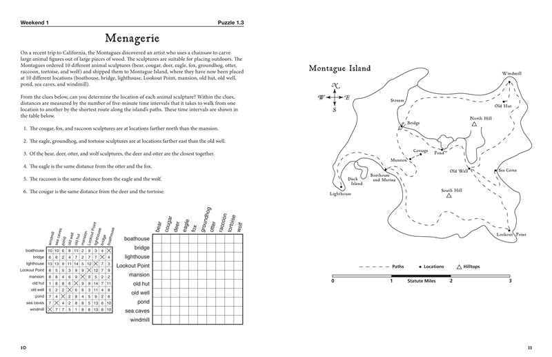 Beyond Montague Island: Even More Mysteries and Logic Puzzles