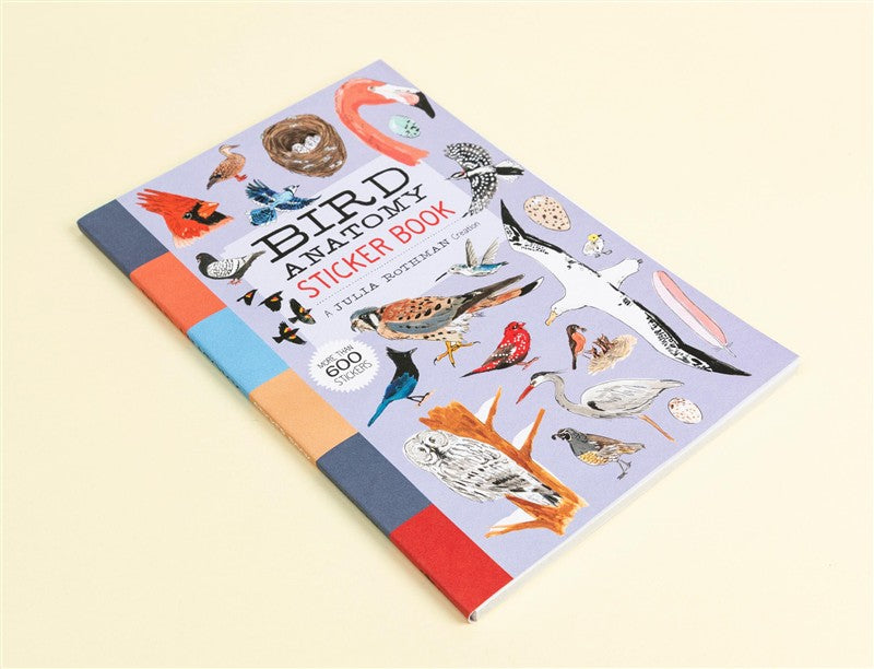 Bird Anatomy Sticker Book