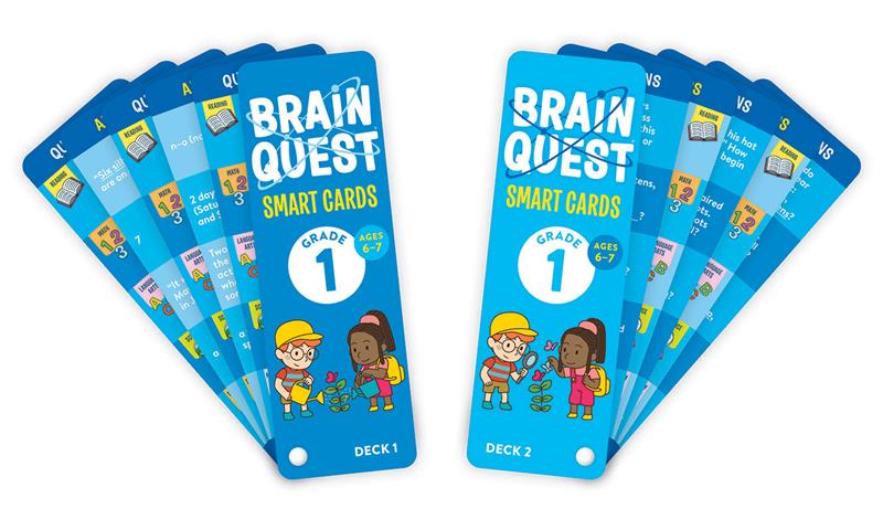 Cartes à puce Brain Quest 1st Grade 5e édition révisée