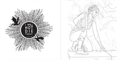 Fourth Wing: The Official Coloring Book