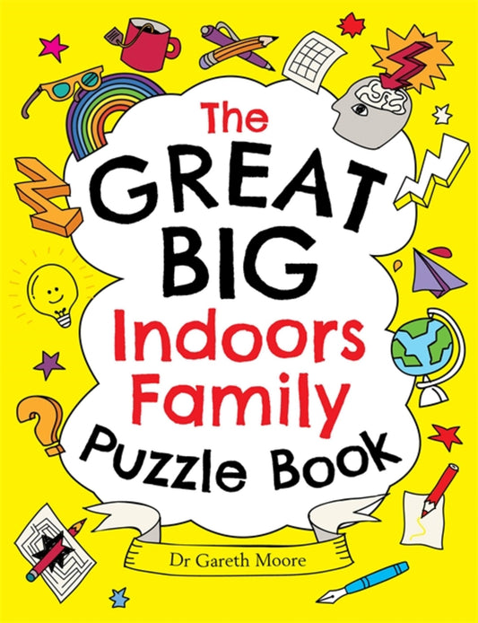 Le grand livre de puzzles familiaux à l'intérieur