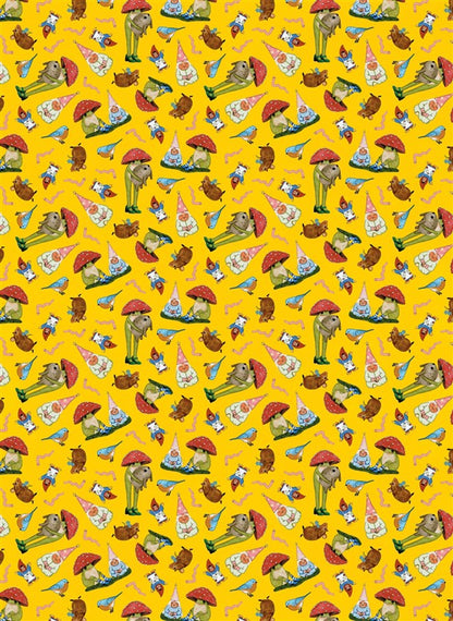 The Little Frog Wrapping Paper Book