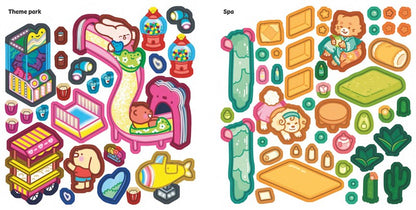Cute & Cozy Sticker Rooms: Cozy Getaways