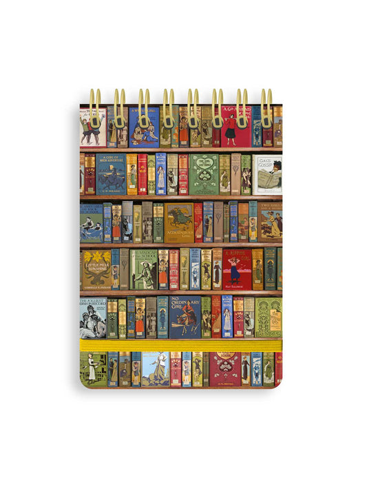 Bodleian Libraries: High Jinks Bookshelves (Spiral Bound Pocket Notebook)