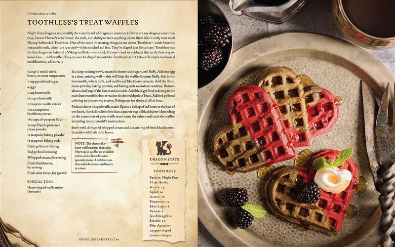 DreamWorks Dragons: Recipes from the Isle of Berk [Official Cookbook]