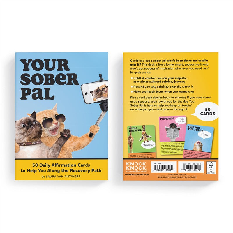 Your Sober Pal Sobriety Affirmation Deck