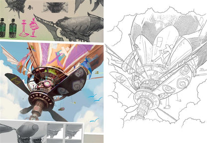 Arcane: The Official Coloring Book
