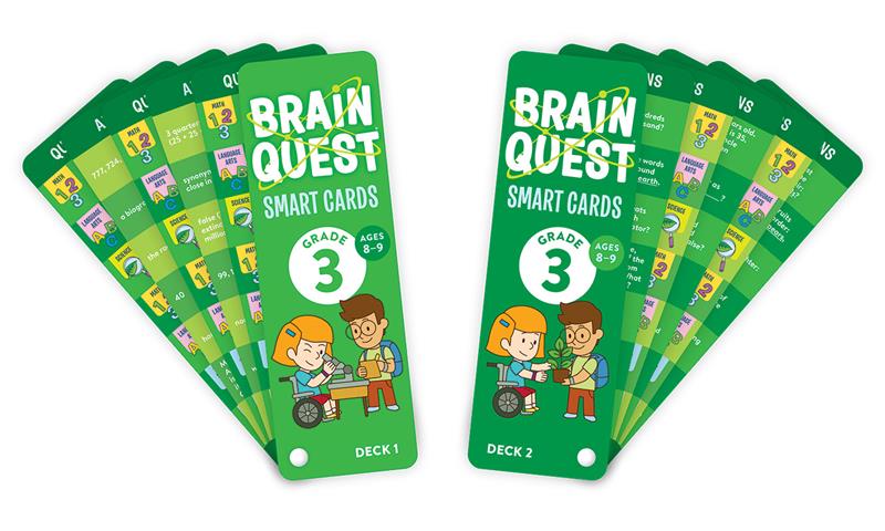 Cartes à puce Brain Quest 3e année, 5e édition révisée