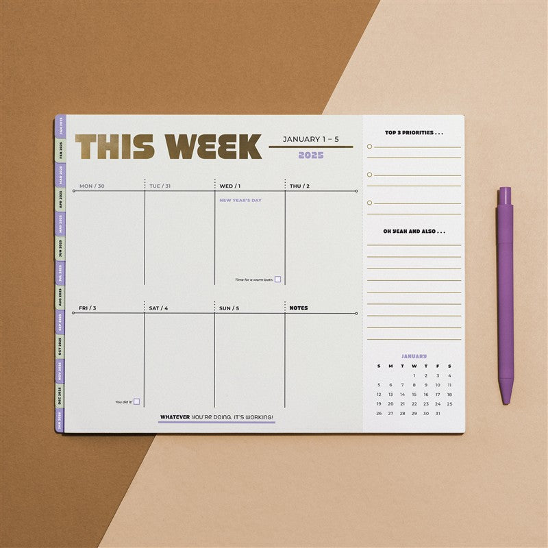 This Week Weekly Desktop Calendar