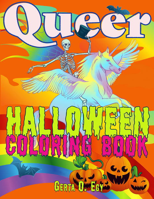 Queer Halloween Coloring Book
