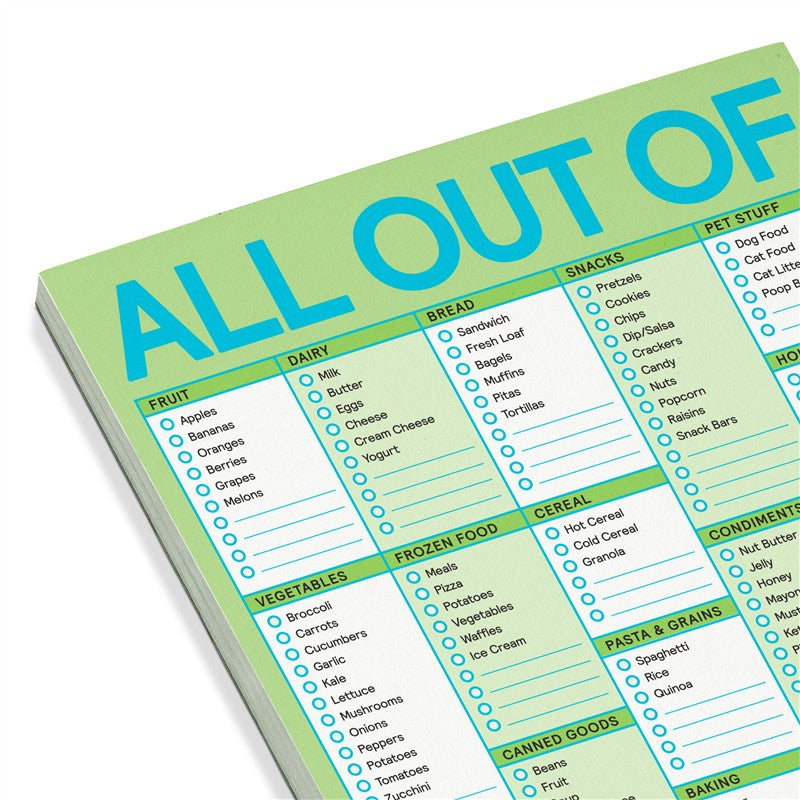 All Out Of Pad with Magnet (Pastel Version)