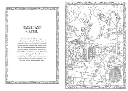 Grimm's Fairy Tales: Classics Coloring