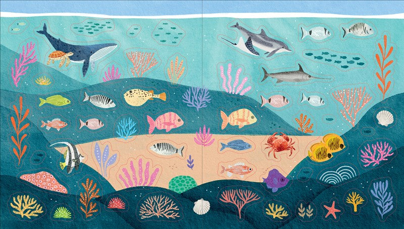 An Ocean Lover's Sticker Book