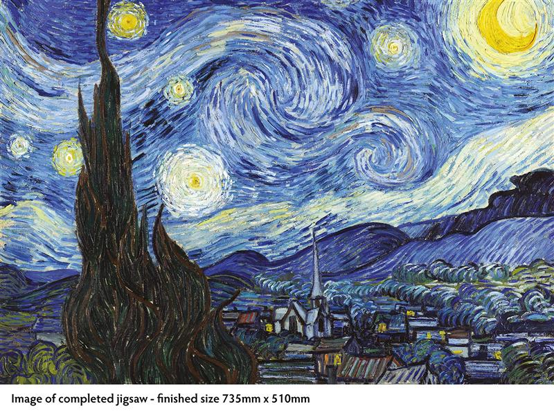 Adult Jigsaw Puzzle Vincent van Gogh: The Starry Night