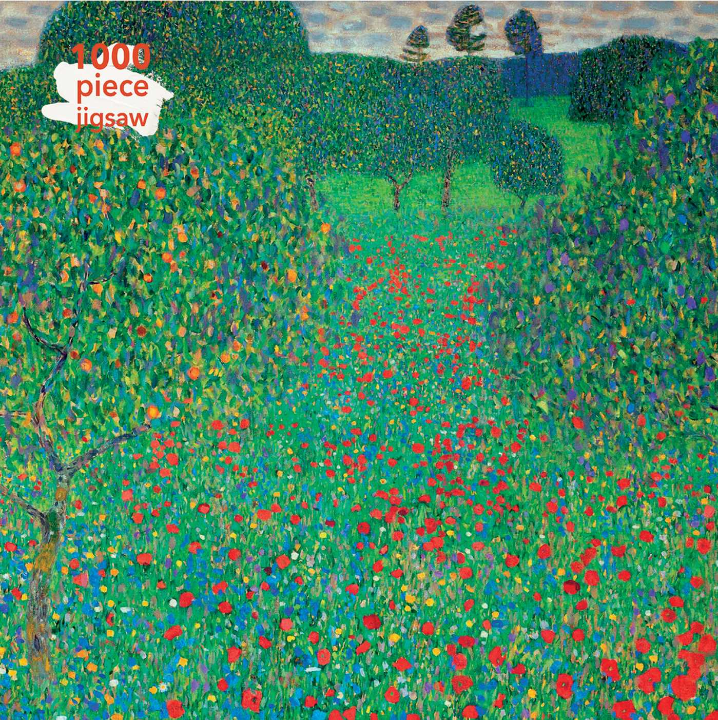 Adult Jigsaw Puzzle Gustav Klimt: Poppy Field