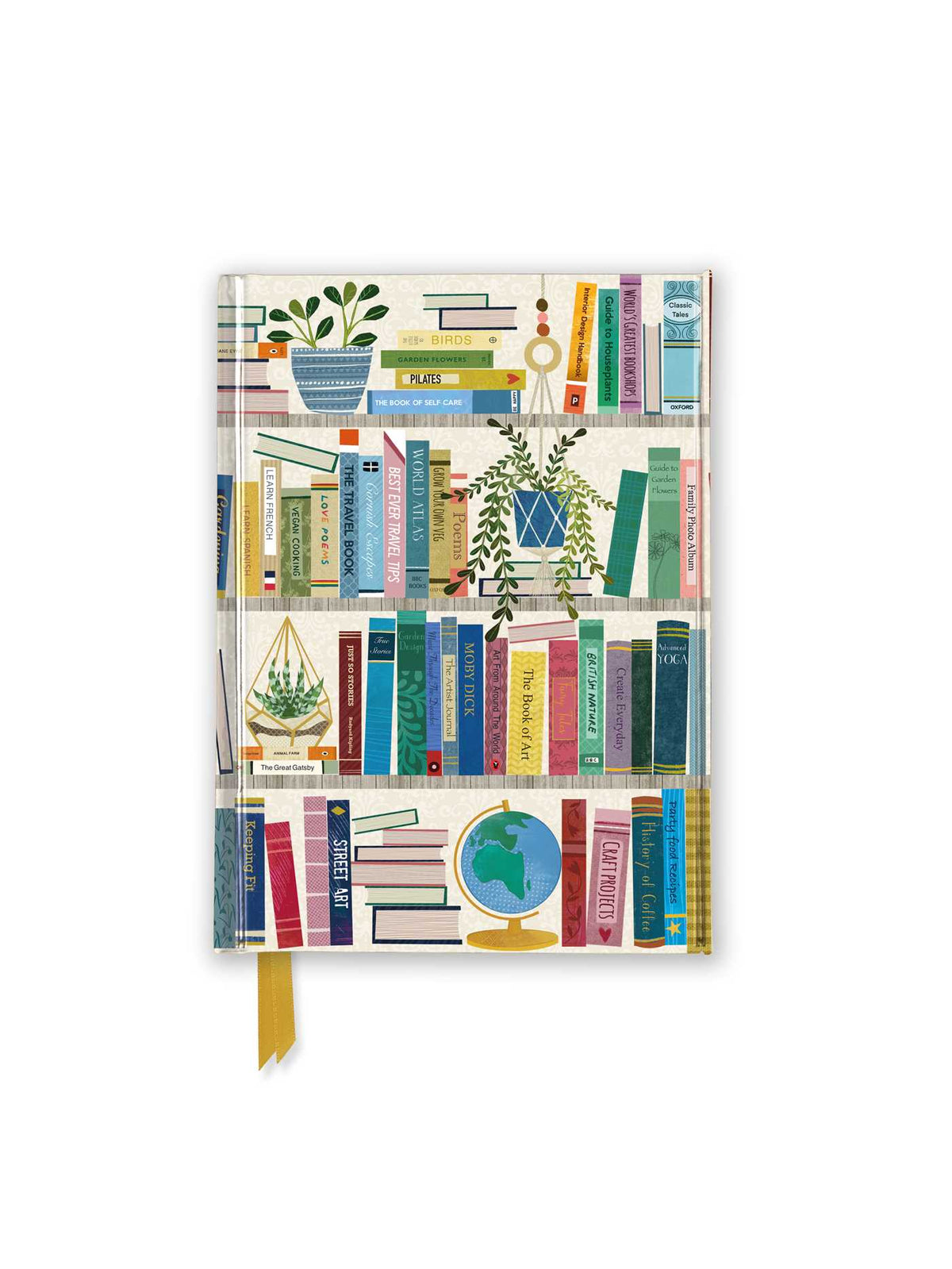Georgia Breeze: Bookshelves (Foiled Pocket Journal)