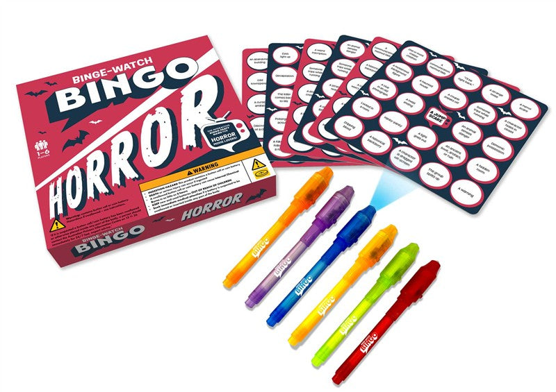 Binge-Watch Bingo: Horror