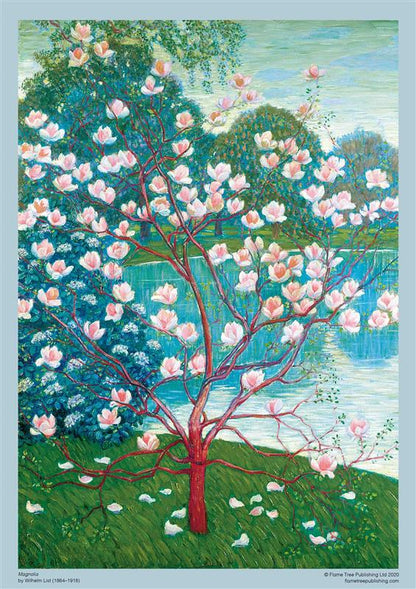 Adult Jigsaw Puzzle Wilhelm List: Magnolia Tree