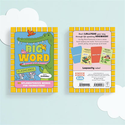 Big Word Flashcards for Kids