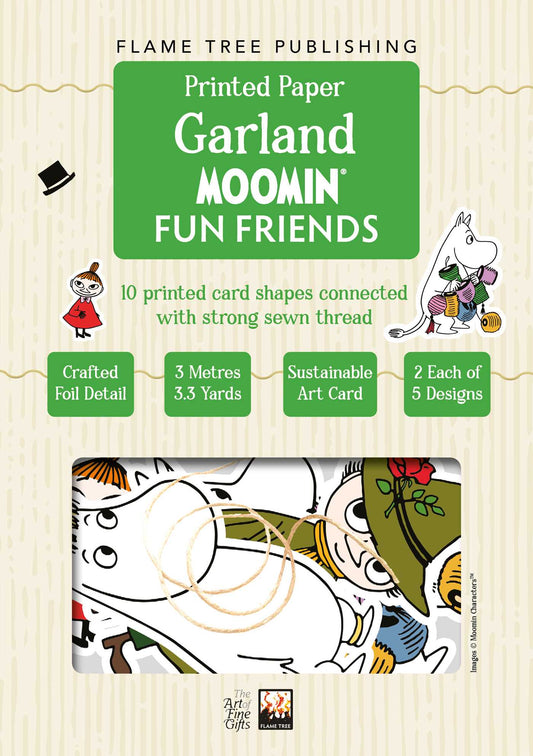 Moomin Fun Friends Paper Garland