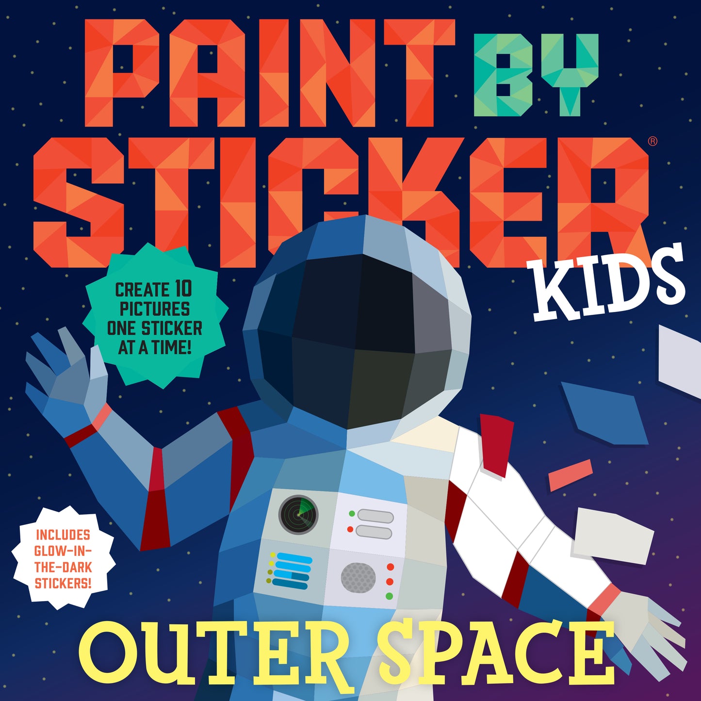 Peinture par Sticker Kids : L'espace