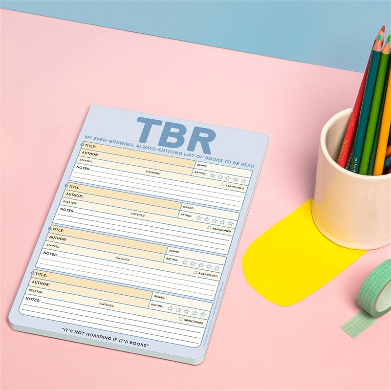 TBR (To Be Read) Knock Knock Pad