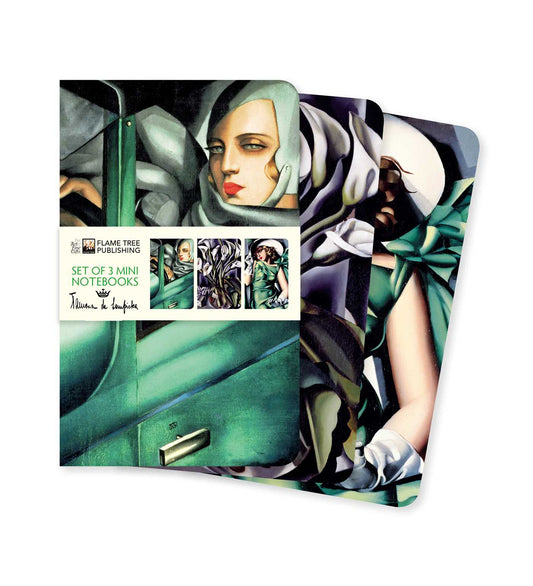 Tamara de Lempicka Lot de 3 Mini Carnets