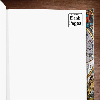 Antique Map (Foiled Blank Journal)