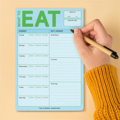 What to Eat Pad (Pastel Edition)
