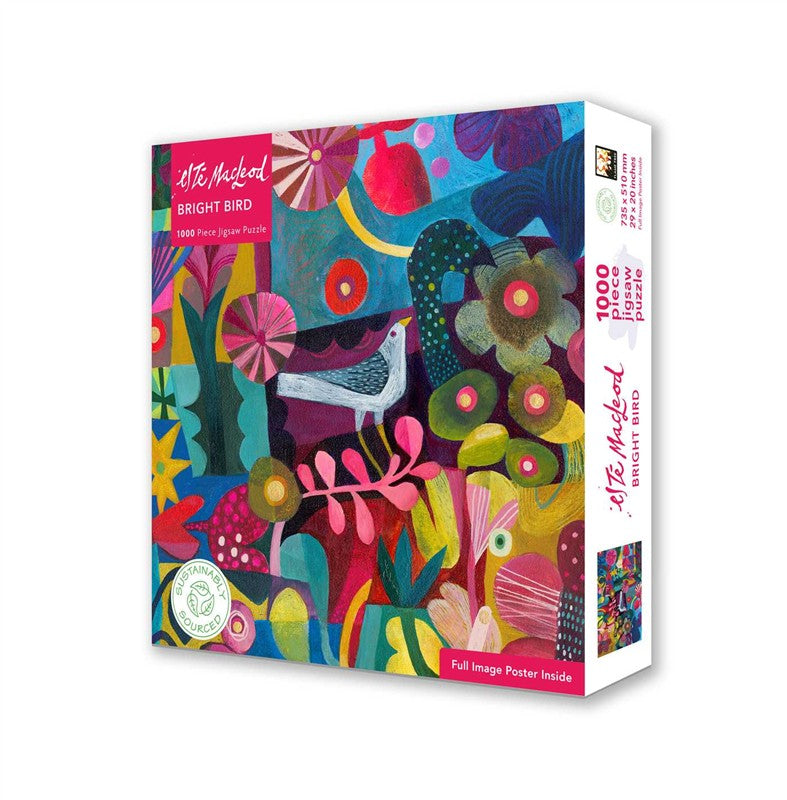 Adult Sustainable Jigsaw Puzzle Esté MacLeod: Bright Bird