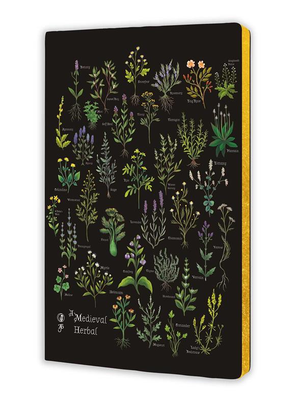 Anna Stead: Medieval Herbal (Soft Touch Journal)