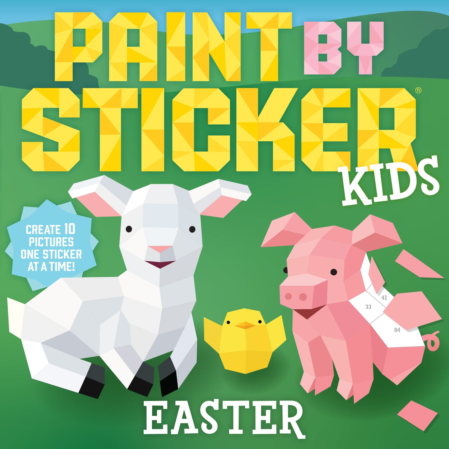 Peinture par Sticker Kids : Pâques