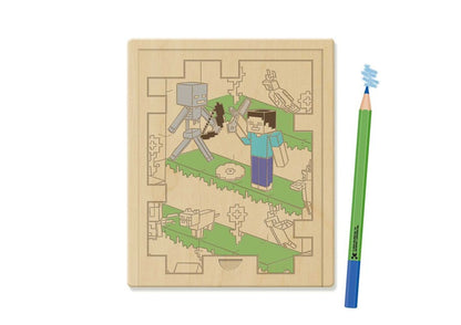Minecraft: The Official Mini Coloring Set